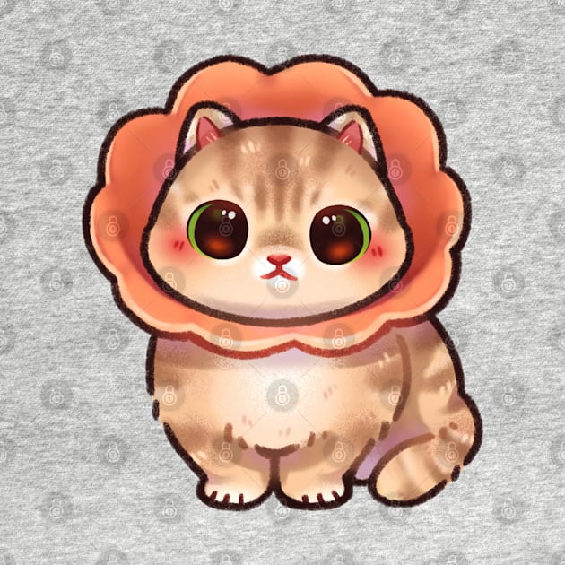 Flower Kitty by Riacchie Illustrations